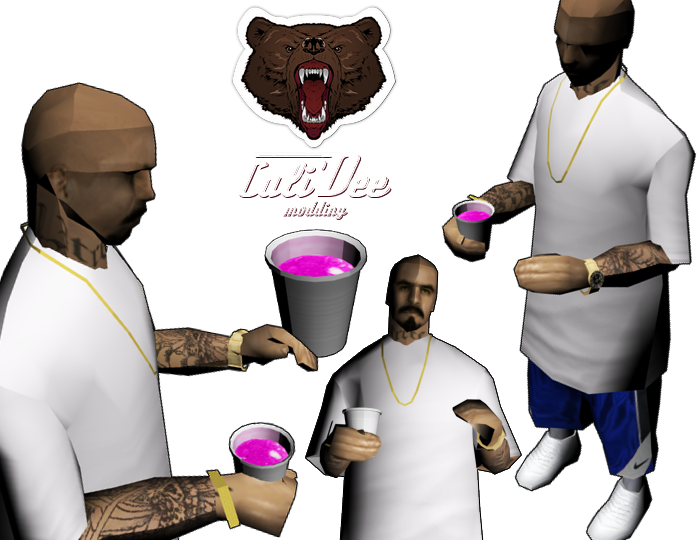 Purple Drank / Lean - Purple Drank Gta Sa (700x540), Png Download