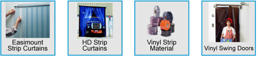 Gaskets Unlimited Kason Strip Curtains - Kason - 403la6064290 - Curtain Kit, 42 X 90, 0.06 Thick, (900x224), Png Download