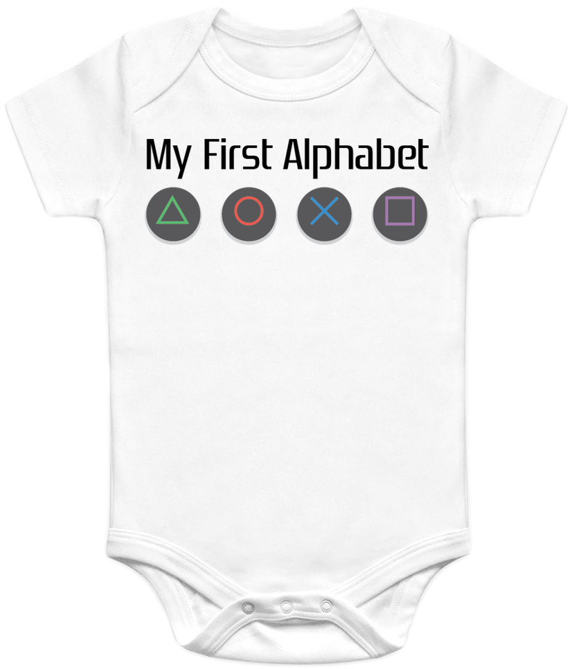 A Great Baby Onesie For Playstation Families - Nerdy Onesies (868x1035), Png Download