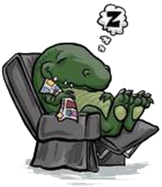 Websnark's Beloved Dinosaur, Snarky - Logo (400x400), Png Download
