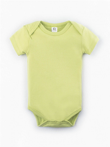 Organic Baby Onesie Short Sleeve By Colored Organics - Clothing (500x500), Png Download