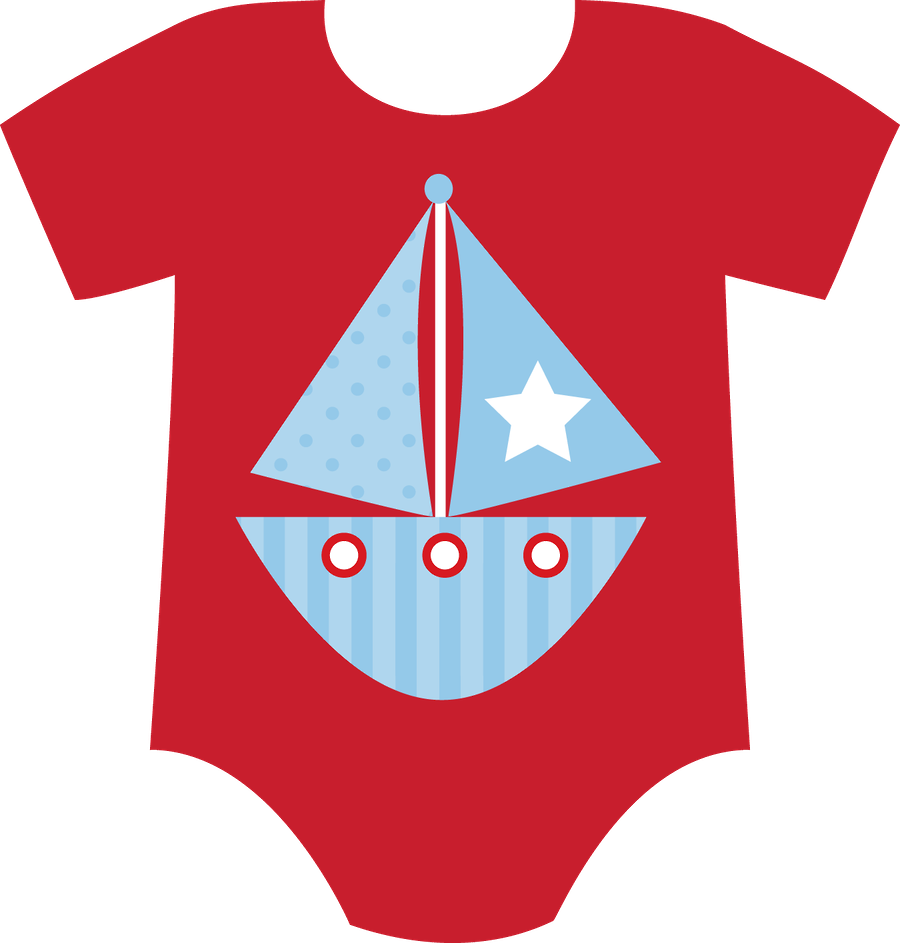Download Red Clipart Baby Onesie Baby Boy Onesie Clipart Full Size