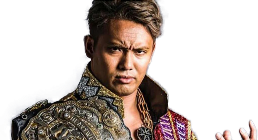 Kazuchika Okada Mimori Suzuko (894x469), Png Download