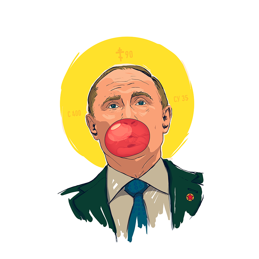 Mr Putin - Acrime - - Cartoon (1400x1119), Png Download