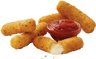 Mozzarella Sonic Drive In - Mozzarella Sticks Clipart Transparent (400x450), Png Download