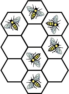 Presented By Missy Anderson - Queen Bee Throw Blanket (300x400), Png Download