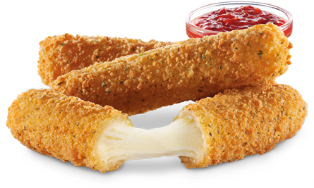 Cheese Appetisers - Mozzarella Dippers Mcdonalds Uk (444x325), Png Download