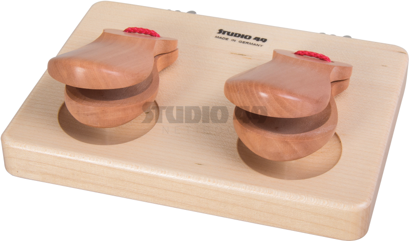 Kbr - Studio 49 Kbr Castanets - 2 On Wood Frame (800x800), Png Download