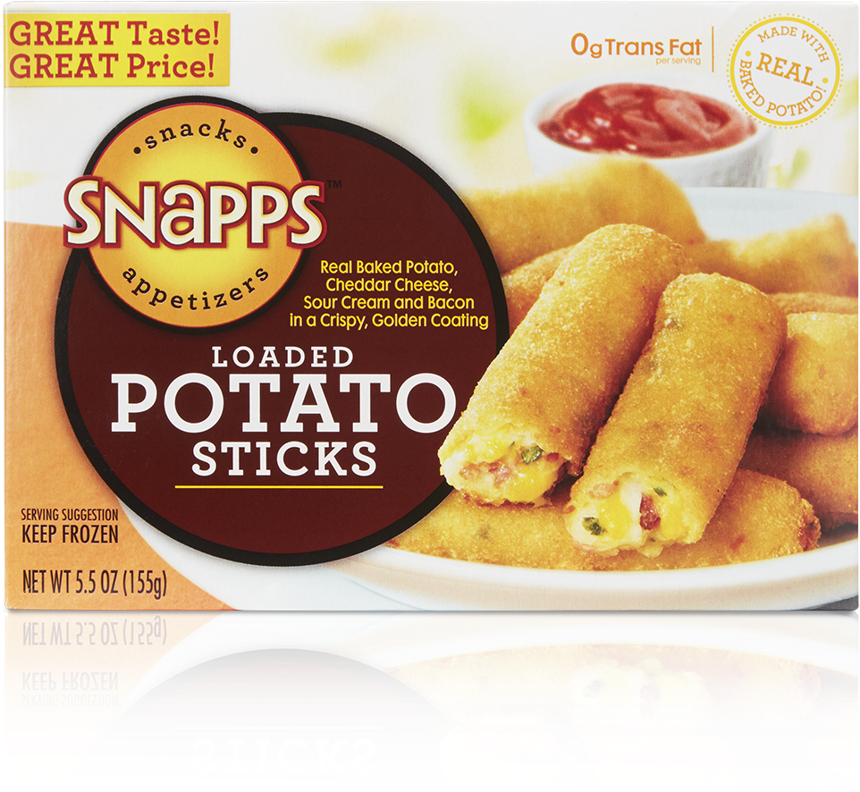 Cheese Sticks, Loaded Potato Skins, Cheddar Pepper - Loaded Potato Cheese Sticks (1500x1500), Png Download