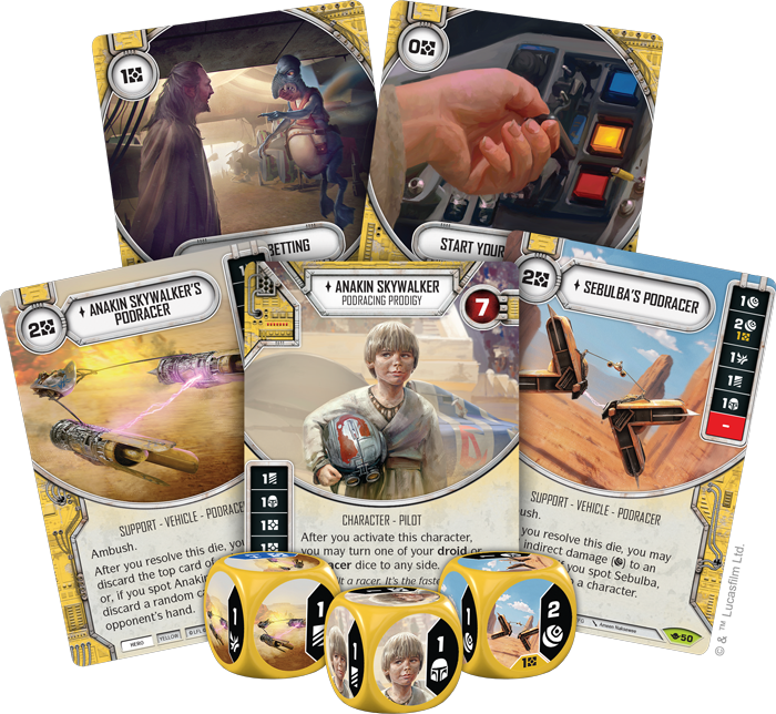 Download Find A Sucker - Star Wars Destiny Podracer - Full Size PNG ...