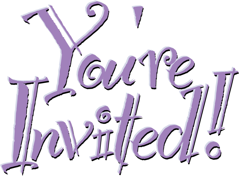 Black And White Library Free You Are Newsinvitation - You Re Invited Png (678x514), Png Download