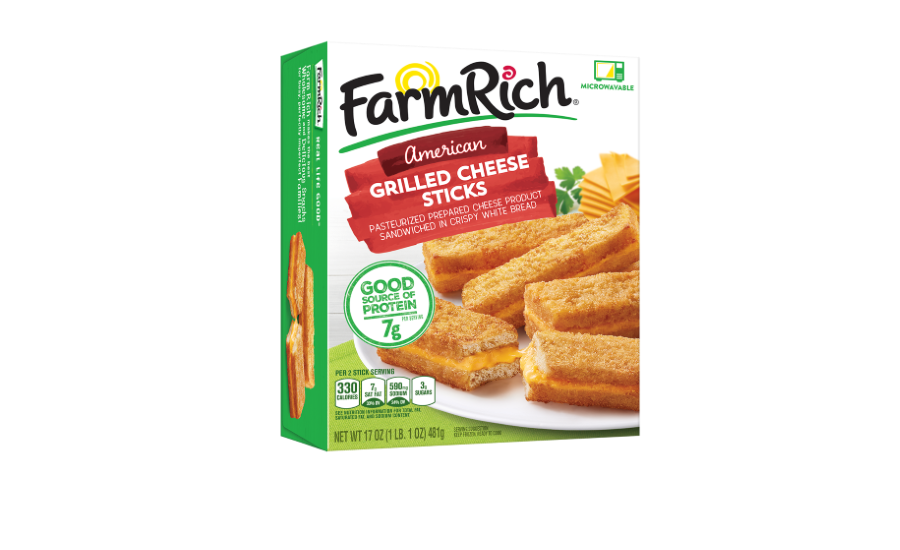 Farm Rich Grilled Cheese Sticks - Farm Rich Breaded Mozzarella Sticks - 24 Oz Box (900x550), Png Download
