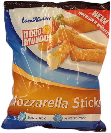 Lamb Weston Breaded Mozzarella Sticks 1kg - Lamb Weston Mozzarella Cheese Stick (450x450), Png Download