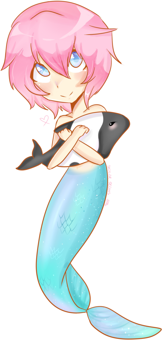 Sirenitoh By My Waifu - Cartoon (678x1179), Png Download