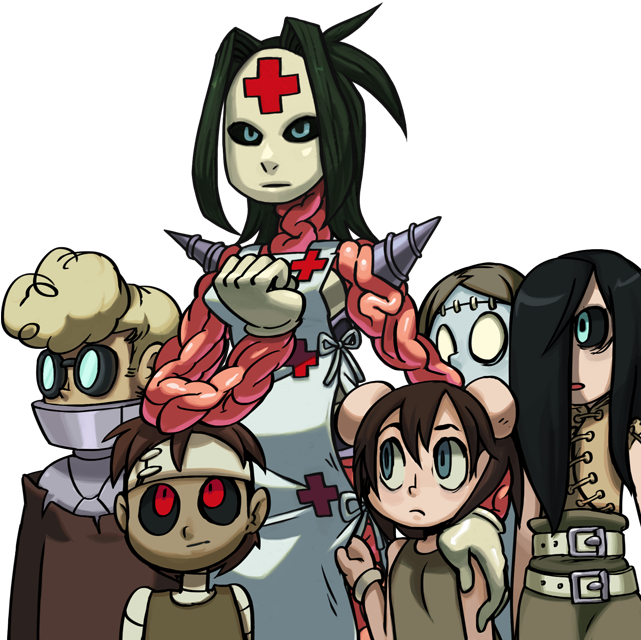 Ileum Waifu - Ileum Skullgirls (640x720), Png Download
