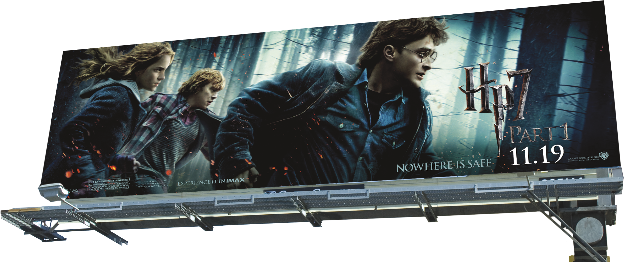 The Deathly Hallows Part - Harry Potter Wand - Snatcher (2400x1275), Png Download