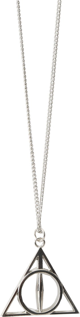 Deathly Hallows Necklace - Locket (1055x1200), Png Download