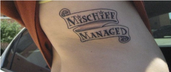 Reader Submission - Harry Potter Tattoos (604x453), Png Download