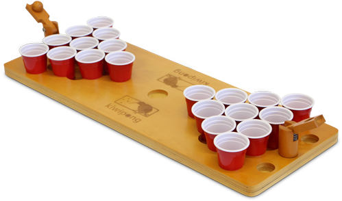 Mini Beer Pong Game - Beer Pong Table Png (500x500), Png Download