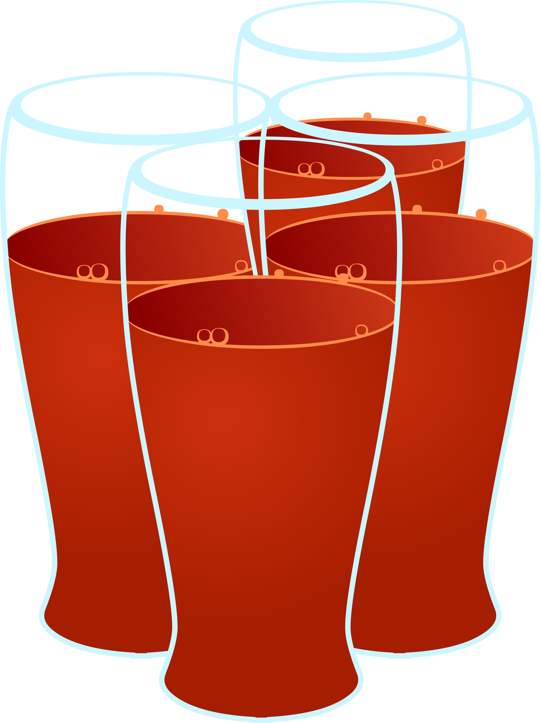 Orange Juice Fizzy Drinks Cup - Juice (562x750), Png Download