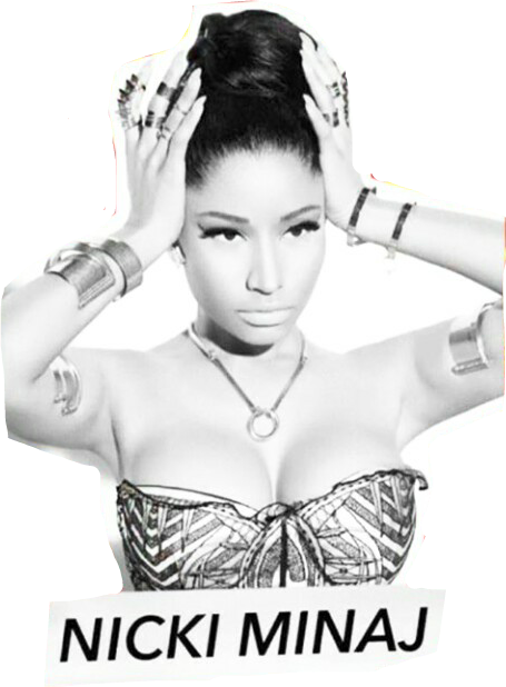 Report Abuse - Nicki Minaj Fierce (455x618), Png Download