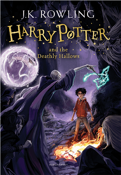 Harry Potter And The Deathly Hallows Book - Harry Potter And The Deathly Hallows English (600x600), Png Download
