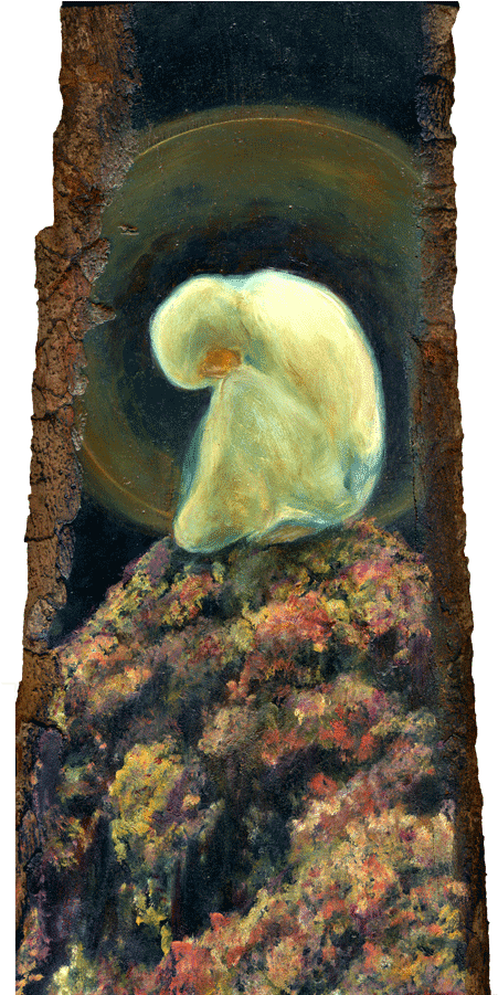 Nocturnal Prayer / 夜の崖 - Creative Arts (657x900), Png Download