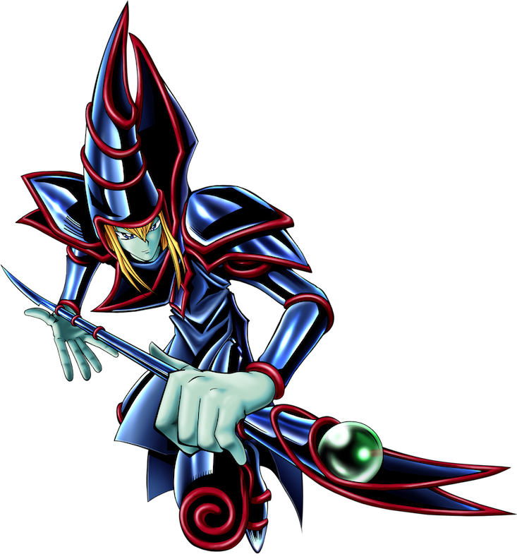 Darkmagician Dg En Vg Nc - Yugioh Dark Magician Png (733x792), Png Download