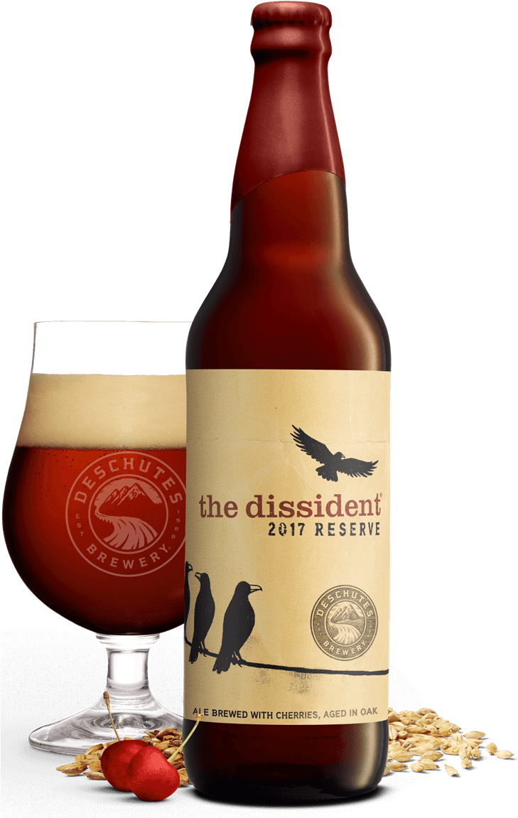 Deschutes Brewery Beer Logos - Deschutes The Dissident (840x1300), Png Download