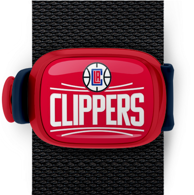 Los Angeles Clippers Stwrap - Nba Los Angeles Clippers Sidelines Toss Pillow, 17 (550x400), Png Download