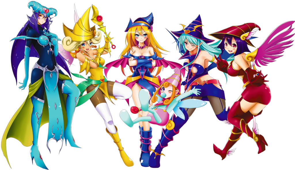Dark Magician Girls - Yugioh Dark Magician Girls (1024x592), Png Download