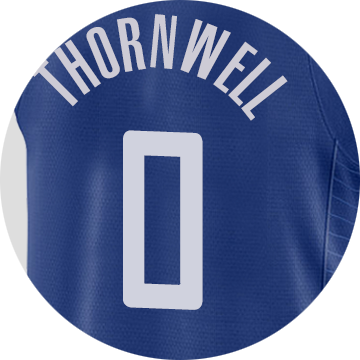 Los Angeles Clippers Sindarius Thornwell - Los Angeles Clippers (360x360), Png Download