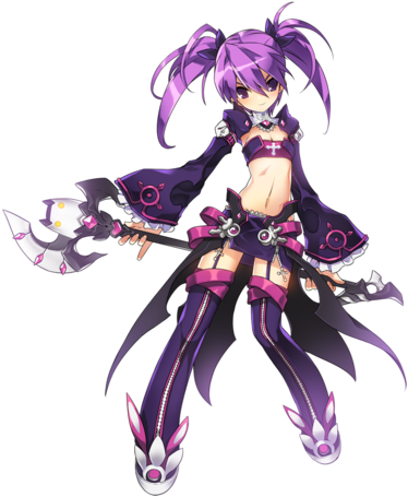 Void Princess - Elsword Aisha Void Princess (500x486), Png Download