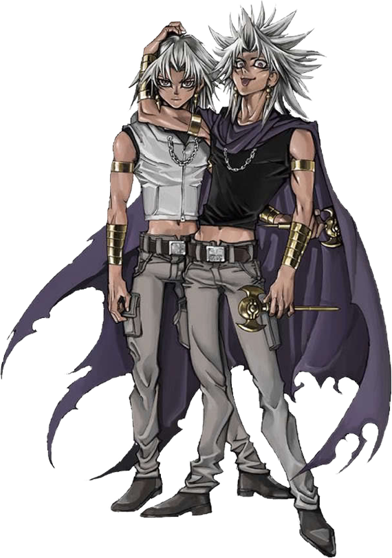 Marik And Yami Marik (570x811), Png Download