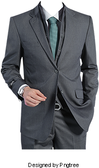 Men's Suits, Suit, Men, Black Png And Psd - White (360x360), Png Download
