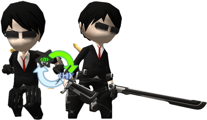 Black Suit Zoom In Image - Aot Skins Black Suit (1023x434), Png Download