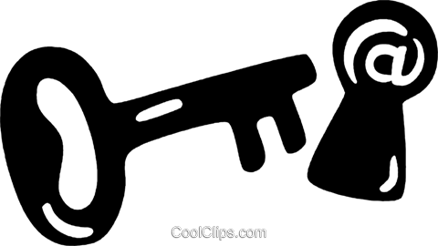 Skeleton Key Royalty Free Vector Clip Art Illustration (480x270), Png Download