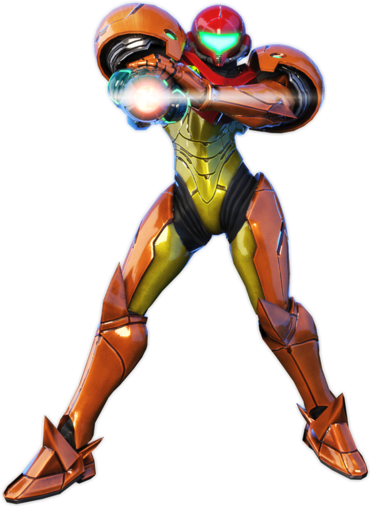 Samus Ssbu Keyshot Render By Arrow 4 U-d8mchyc - Super Smash Bros Ultimate Samus (764x1045), Png Download