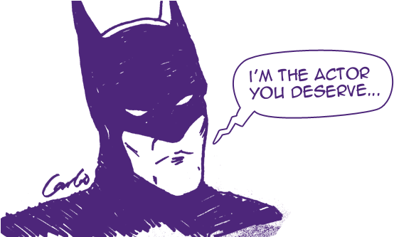 “well No, A Duck Would Not Make A Better Batman - Buddy Poke (590x332), Png Download