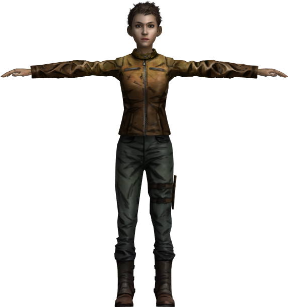 Download Zip Archive - Walking Dead Game Models (750x650), Png Download