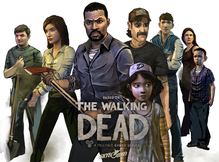 Walking Dead Book 1 (700x519), Png Download