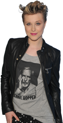 Evan Rachel Wood On Her Justin Bieber Video, Making - The Ides Of March (330x412), Png Download