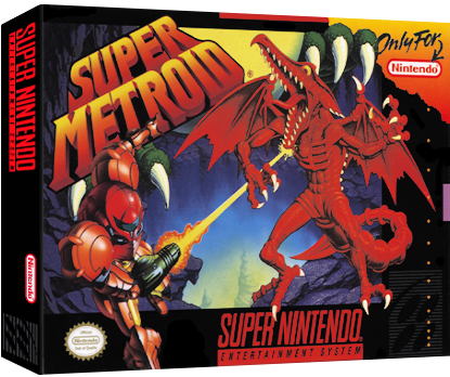 Super Metroid - E.v.o. The Search For Eden [snes Game] (435x375), Png Download