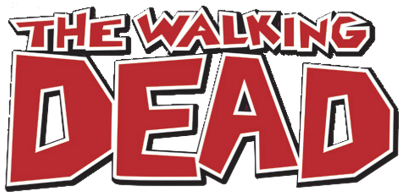 Walking Dead Comic Title (800x386), Png Download