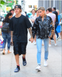 Justin Bieber With Hailey Baldwin 2018 (500x300), Png Download