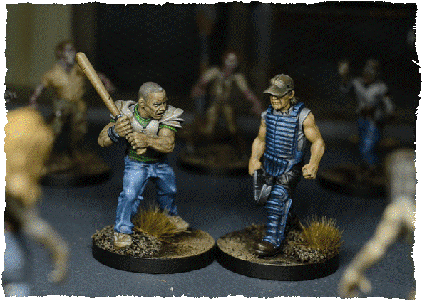 Mantic's The Walking Dead - Figurine (600x441), Png Download