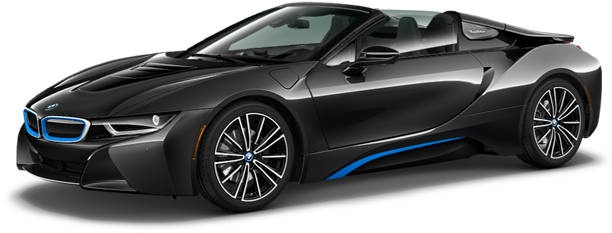New 2019 Bmw I8 Roadster - Bmw I8 (645x276), Png Download