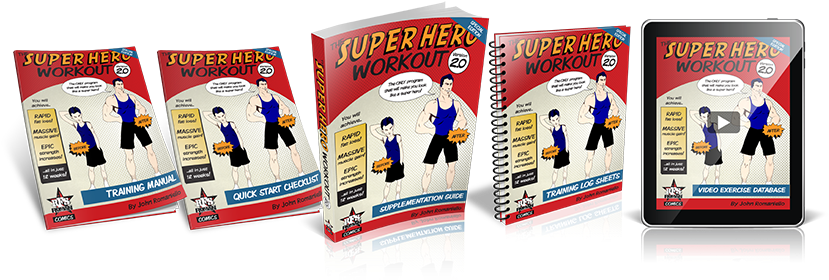 The Entire Super Hero Workout - Superhero Workout 2.0 (850x313), Png Download