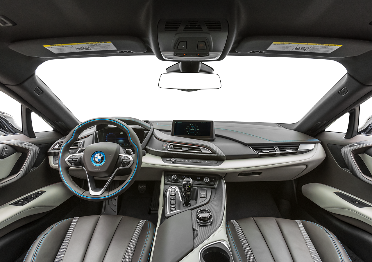 2019 Bmw I8 Coupe Interior - 2019 Bmw I8 Coupe (1280x902), Png Download