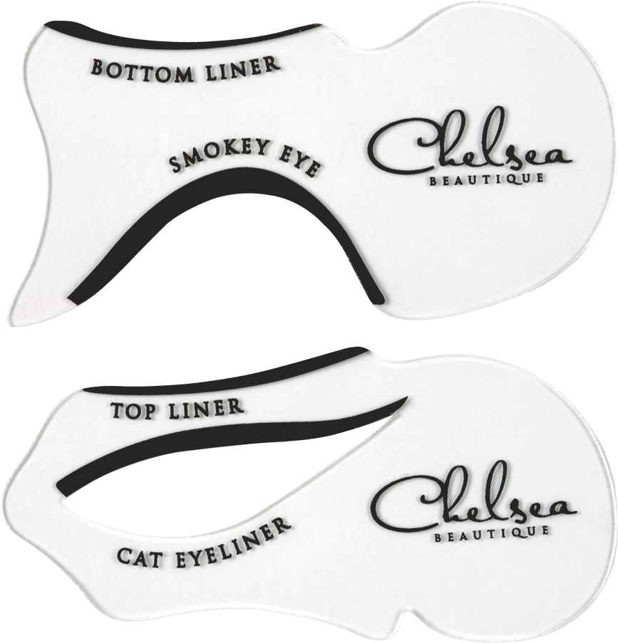 Smokey & Cat Eyes Stencil Set - Eye Liner (1000x1000), Png Download